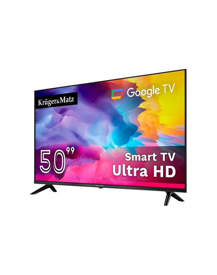Telewizor Kruger'Matz 50'' UHD Google TV, DVB-T2/S2/T/C H.265 HEVC główny