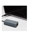 qoltec Adapter USB-C na RJ45 Ethernet | 1000Mbps | Aluminiowa obudowa - nr 2