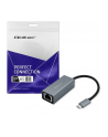 qoltec Adapter USB-C na RJ45 Ethernet | 1000Mbps | Aluminiowa obudowa - nr 5