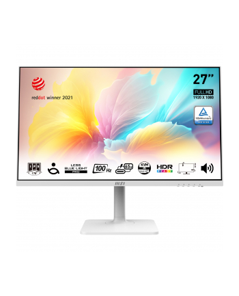 MSI Modern MD272XPW 27inch IPS 100Hz 4ms HDMI DP USB TYP C PD65W Speakers height