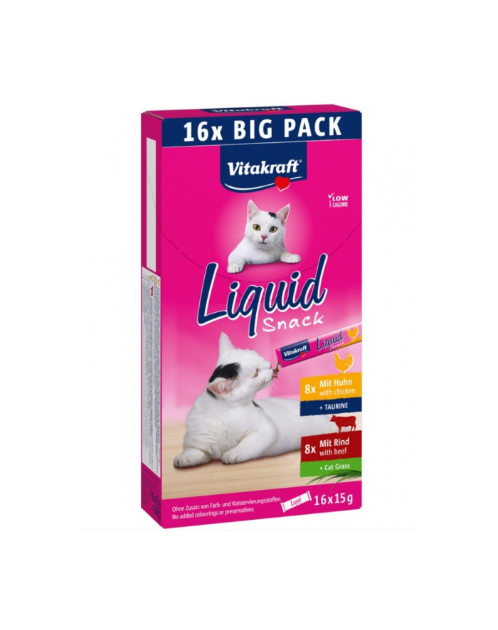 VITAKRAFT CAT LIQUID SNACK multipack 16x15g główny