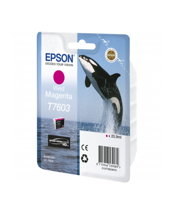 EPSON T7603 ink cartridge vivid magenta high capacity 25 9ml 1356 pages 1-pack