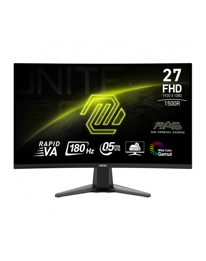 MSI MAG 27C6F 27inch VA 1920x1080 Curve 1500R 170Hz 1ms 3YW główny