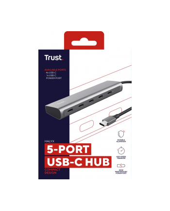 Trust HALYX 5 Portowy USB-C HUB
