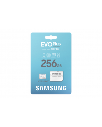 samsung Karta pamięci microSD MB-MC256SA (wersja europejska) EVO Plus 256GB + adapter