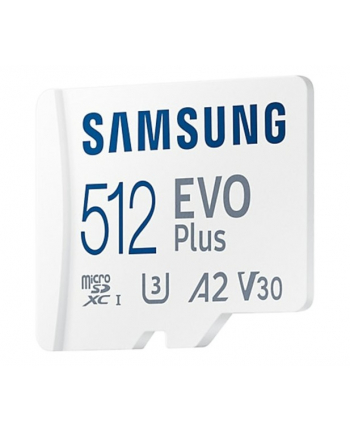 samsung Karta pamięci microSD MB-MC512SA (wersja europejska) EVO Plus 512GB + adapter