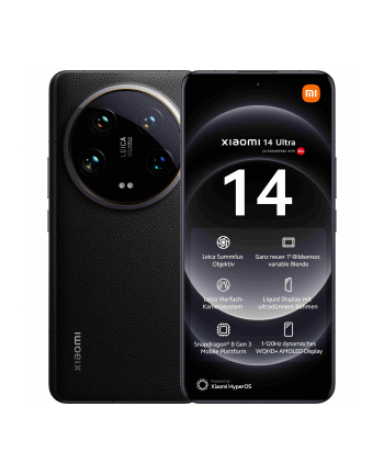 XIAOMI 14 ULTRA 16GB+512GB BLACK nr 1