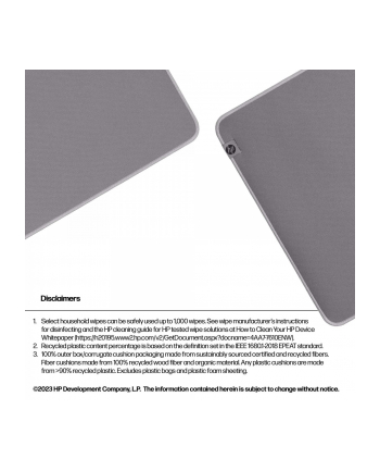 hp inc. HP 205 Sanitizable Desk Mat nr 2