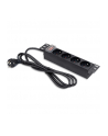 qoltec Listwa zasilająca PDU do RACK 10' | 1U | 16A | 4xFrench | 1.8m - nr 6