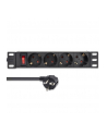 qoltec Listwa zasilająca PDU do RACK 10' | 1U | 16A | 4xSchuko | 1.8m - nr 8