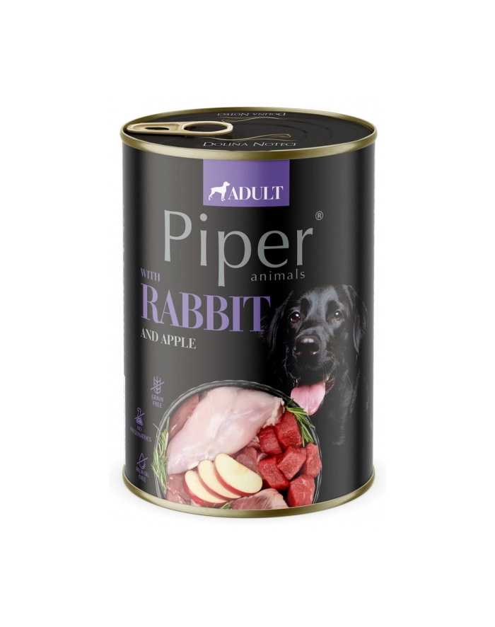 DOLINA NOTECI Piper królik i jabłko dla psa 800g główny