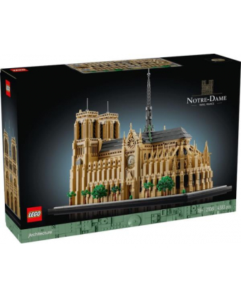 LEGO 21061 ARCHITECTURE Katedra Notre-Dame w Paryżu