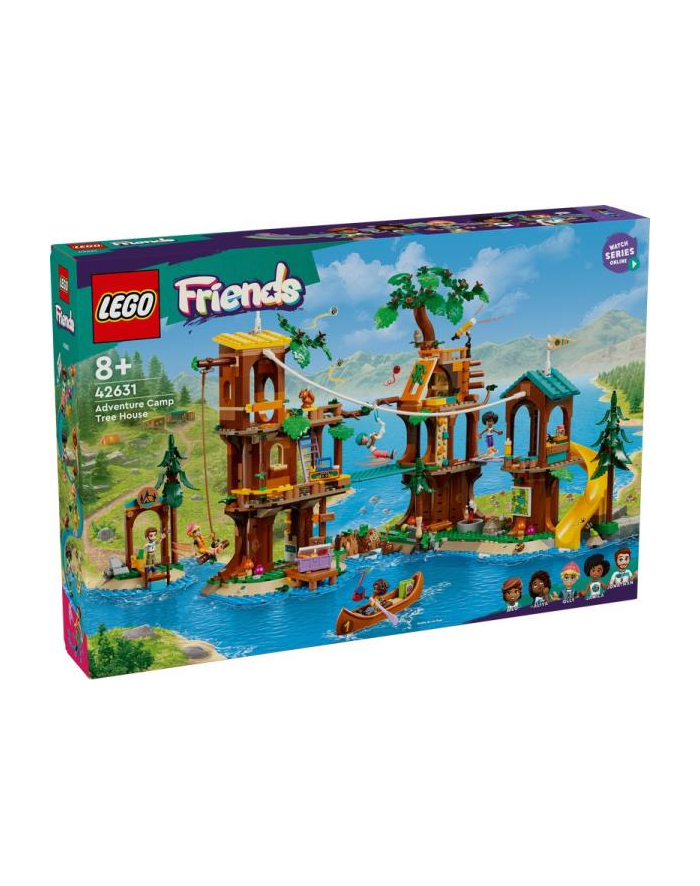 LEGO 42631 FRIENDS Domek na drzewie na obozie kempingowym p3 główny