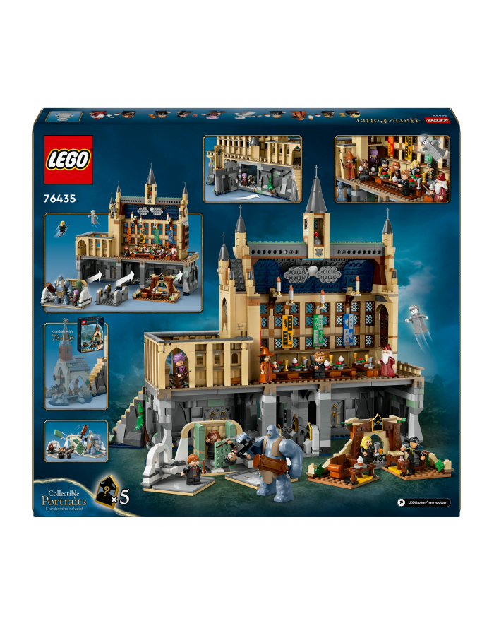 LEGO 76435 HARRY POTTER Zamek Hogwart: Wielka Sala p1 główny