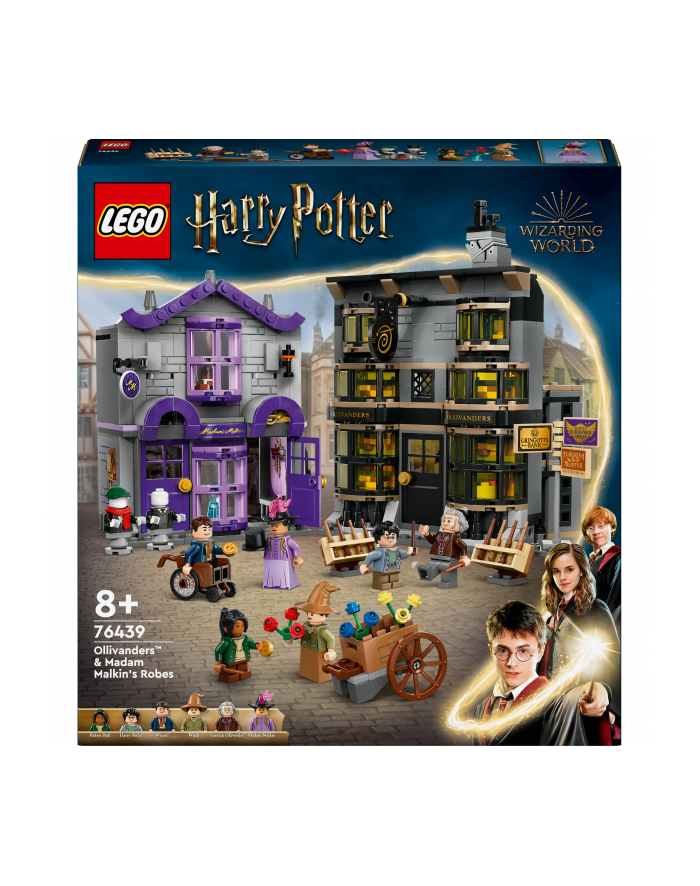 LEGO 76439 HARRY POTTER Sklepy Ollivandera i Madame Malkin główny