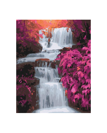 ideyka Malowanie po numerach 40x50cm Tropikalny wodospad