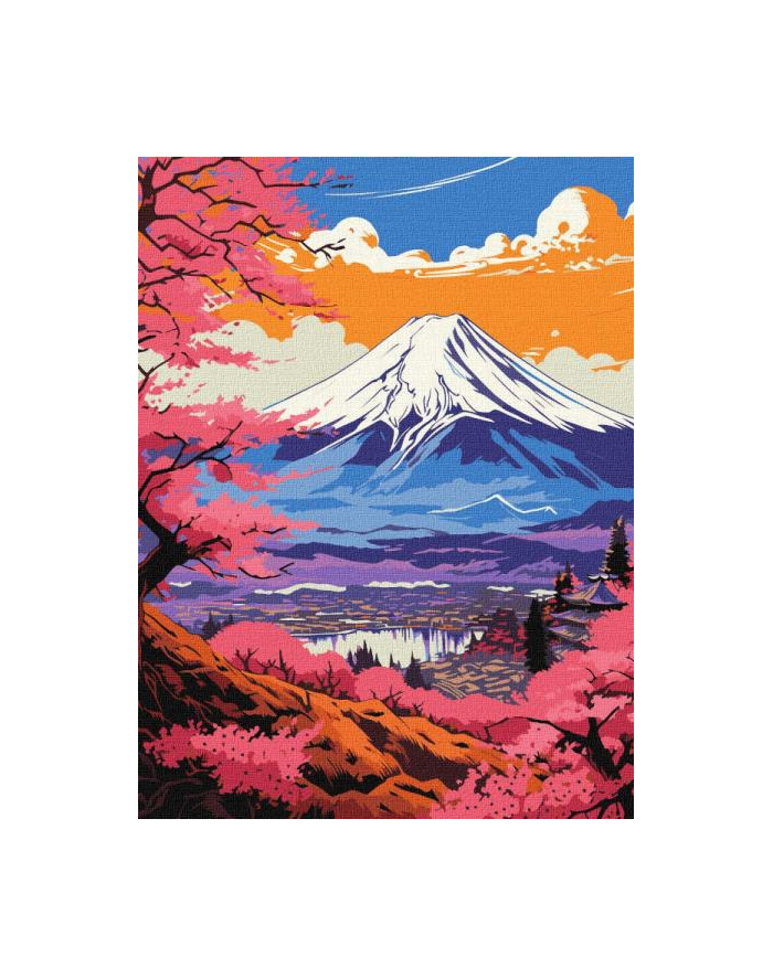 ideyka Malowanie po numerach 30x40cm Magiczne Fuji główny