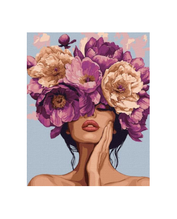 ideyka Malowanie po numerach 40x50cm Melodia kwiatów