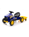 inni Traktor na pedały G206 niebieski 11906 Lean Toys - nr 1