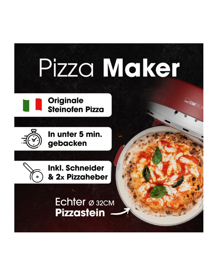 Urządzenie do pizzy CLATRONIC PM 3787 główny