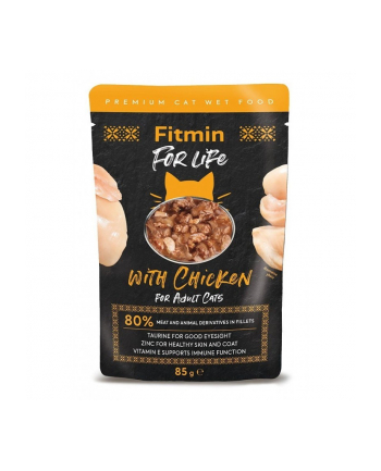 FITMIN For Life Cat Pouch Adult Chicken 85g