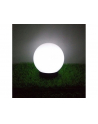 Solarna lampa wolnostojąca ogrodowa GreenBlue,  kula 15x15x48cm, bialy LED, GB121 - nr 22