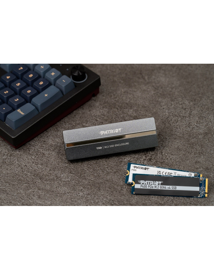 patriot memory Patriot TXD obudowa USB32 do SSD M2 NVMe 13, do 8TB - Aluminium główny