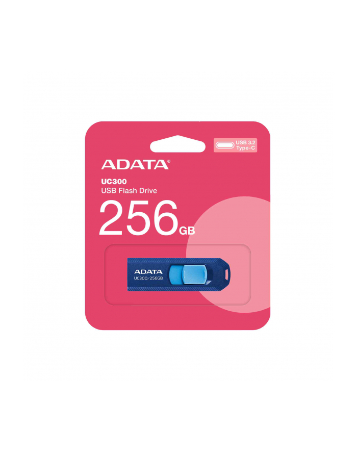 MEMORY DRIVE FLASH USB-C 256GB/ACHO-UC300-256G-RNB/BU ADATA główny