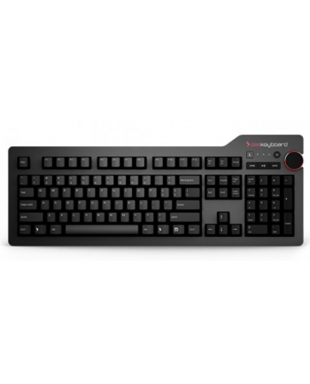 no name Das Keyboard 4 Professional, US Layout, MX-Brown - czarny