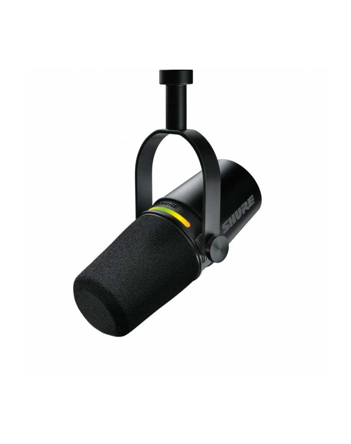 Shure MV7+-K-BNDL - Mikrofon lektorski/wokalny ze złączem XLR/USB-C Czarny + statyw biurkowy GATOR główny