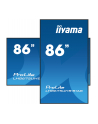 iiyama Monitor 85.6 calowy LH8675UHS-B1A, 24/7,IPS,ANDROID.11,4K,500cd/m2,WiFi,3xHDMI,DP,Daisy/Chain,2xUSB,2x10W,RJ45,iiSignage2,FailOver,SDM,4GB/32GB,metal, - nr 25