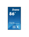 iiyama Monitor 85.6 calowy LH8675UHS-B1A, 24/7,IPS,ANDROID.11,4K,500cd/m2,WiFi,3xHDMI,DP,Daisy/Chain,2xUSB,2x10W,RJ45,iiSignage2,FailOver,SDM,4GB/32GB,metal, - nr 59
