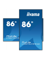 iiyama Monitor 85.6 calowy LH8675UHS-B1A, 24/7,IPS,ANDROID.11,4K,500cd/m2,WiFi,3xHDMI,DP,Daisy/Chain,2xUSB,2x10W,RJ45,iiSignage2,FailOver,SDM,4GB/32GB,metal, - nr 73