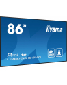iiyama Monitor 85.6 calowy LH8675UHS-B1A, 24/7,IPS,ANDROID.11,4K,500cd/m2,WiFi,3xHDMI,DP,Daisy/Chain,2xUSB,2x10W,RJ45,iiSignage2,FailOver,SDM,4GB/32GB,metal, - nr 89