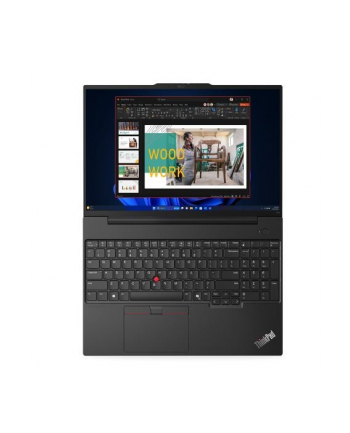 lenovo Laptop ThinkPad E16 G2 21M5002CPB W11Pro 7735HS/16GB/512GB/AMD Radeon/16.0 WUXGA/Black/1YR Premier Support + 3YRS OS + CO2 Offset