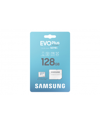 samsung Karta pamięci microSD MB-MC128SA (wersja europejska) EVO Plus 128GB + adapter