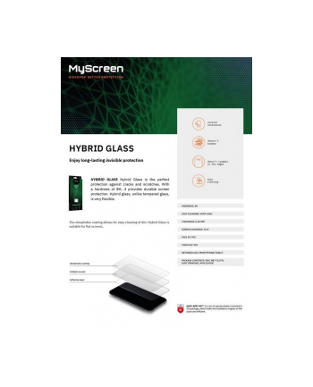 myscreenpczerwonyector Szkło hybrydowe Hybrid Glass iPhone 15 6,1