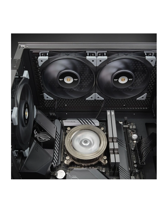 thermaltake Wentylator - TOUGHFAN 14cm łożysko Hydrauliczne, top CFM Czarny główny