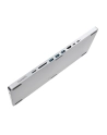 axagon HMC-KB-US Klawiatura USB-C 5Gbps w. HUB, microSD/SD, 3x USB-A, HDMI 4K/60Hz, PD 100W, Audio, US layout - nr 44