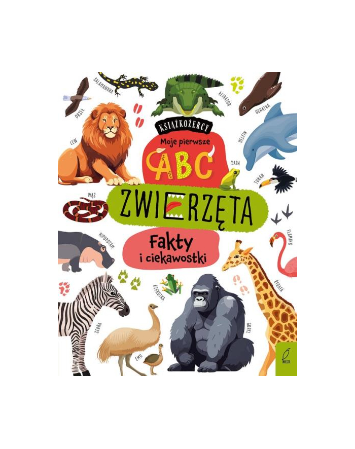 foksal Książeczka Książkożercy. Moje pierwsze ABC. Zwierzęta. Fakty i ciekawostki. główny