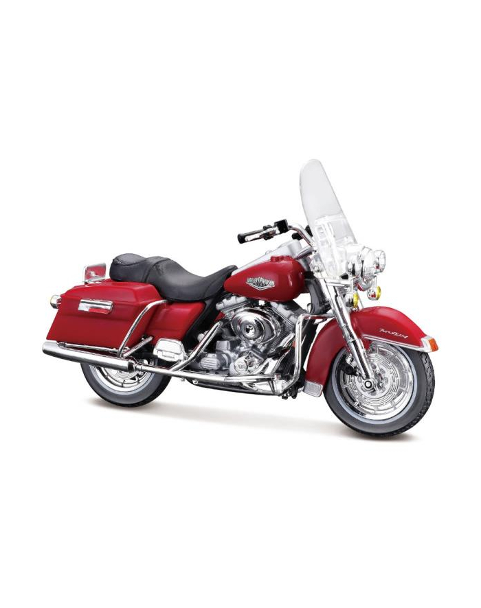 MAISTO 39360-69 Motocykl Harley-Davidson 1999 FLHR Road King bordowy 1:18 główny