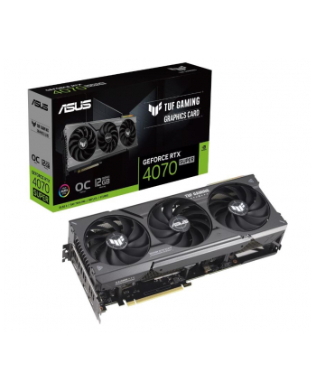 asus Karta graficzna GeForce RTX 4070 SUPER TUF GAMING OC 12G GDDRX6 192bit