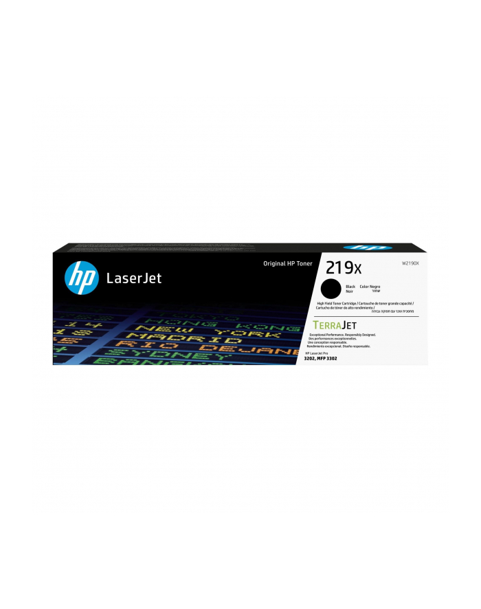 hp inc. Toner 219X W2190X czarny główny