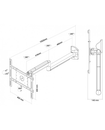 neomounts Uchwyt medyczny FPMA-HAW050 nr 1