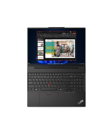 Lenovo ThinkPad E16 G2 16''WUXGA  /ultra5 125U /16GB/SSD 512GB/Win11 (21MA001TMH) Intel Graphics