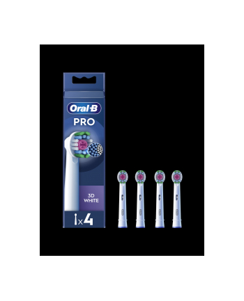 Oral-B Pro 3D White końcówki wymienne do szczoteczki zębów 4szt.