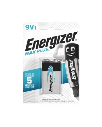 Bateria alkaliczna Energizer Max Plus 6LR61 9V (R9*) - 1 sztuka (blister)