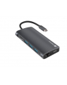 Stacja dokująca USB Natec Fowler 2 V2 Multiport USB-C -> HUB USB 3.0 3x, Hdmi 4k, USB-C, RJ45, SD, Micro SD - nr 1