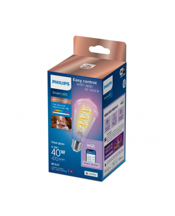 Philips Smart LED Filament Żarówka kolorowe światło 6,3W (40W) 470lm (929003267321)
