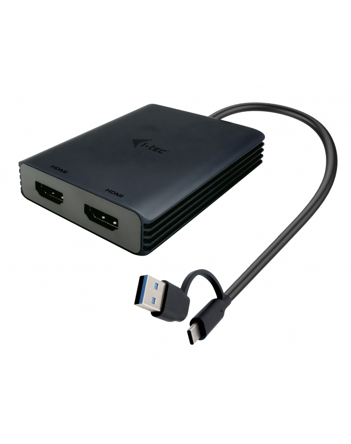 i-tec Adapter USB-A/USB-C Dual 4K/60 Hz HDMI Video główny